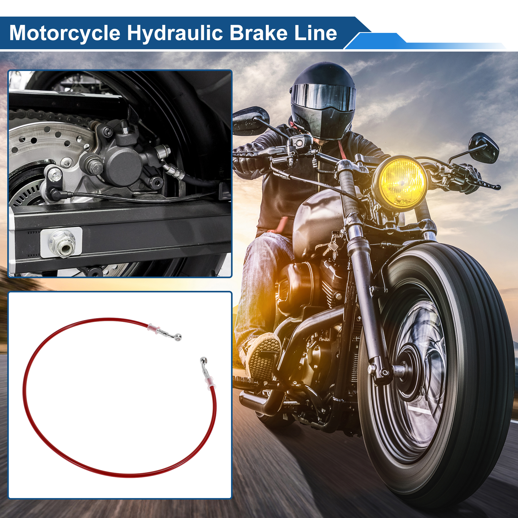 Motoforti 110cm Motorcycle Bra - Braided Line ulasan dan harga