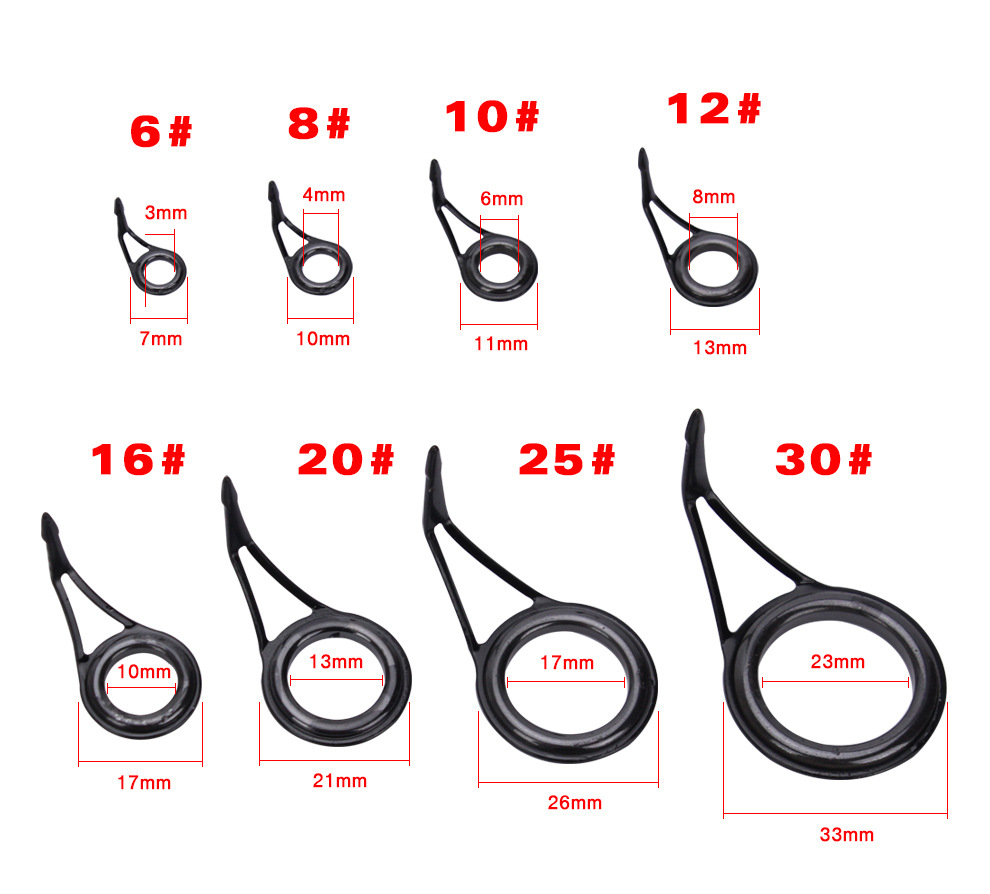 Fishing Rod Guide Ring Stainle - Monofilament Line ulasan dan harga