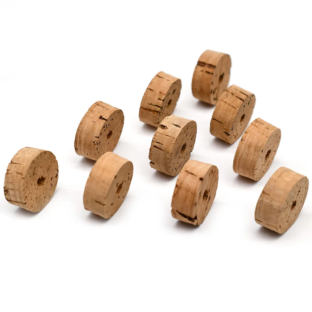 Topranc Natural Cork  End Cap  - Fishing Line Spooler ulasan dan harga