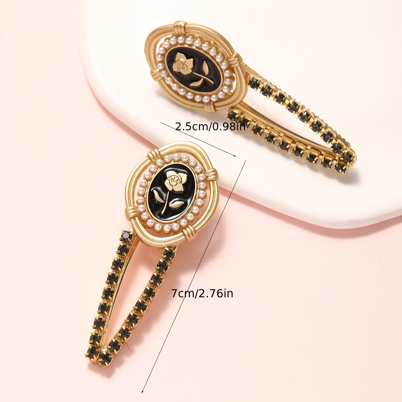 2pcs/ Set Hairpin Fashion Pers - Tippet Line ulasan dan harga