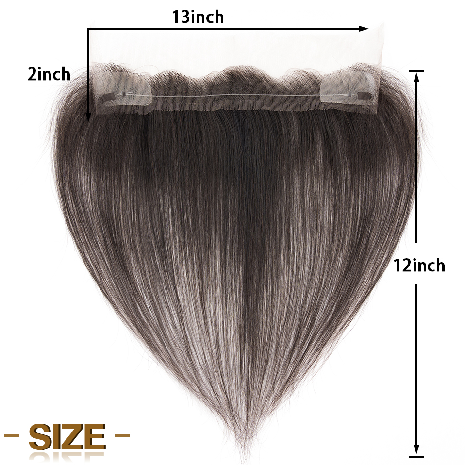 13X2 Inch Hand-woven Human Hai - Monofilament Line ulasan dan harga