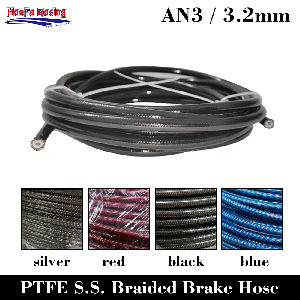 AN3 Motorcycle PTFE Brake Line - Braided Line ulasan dan harga