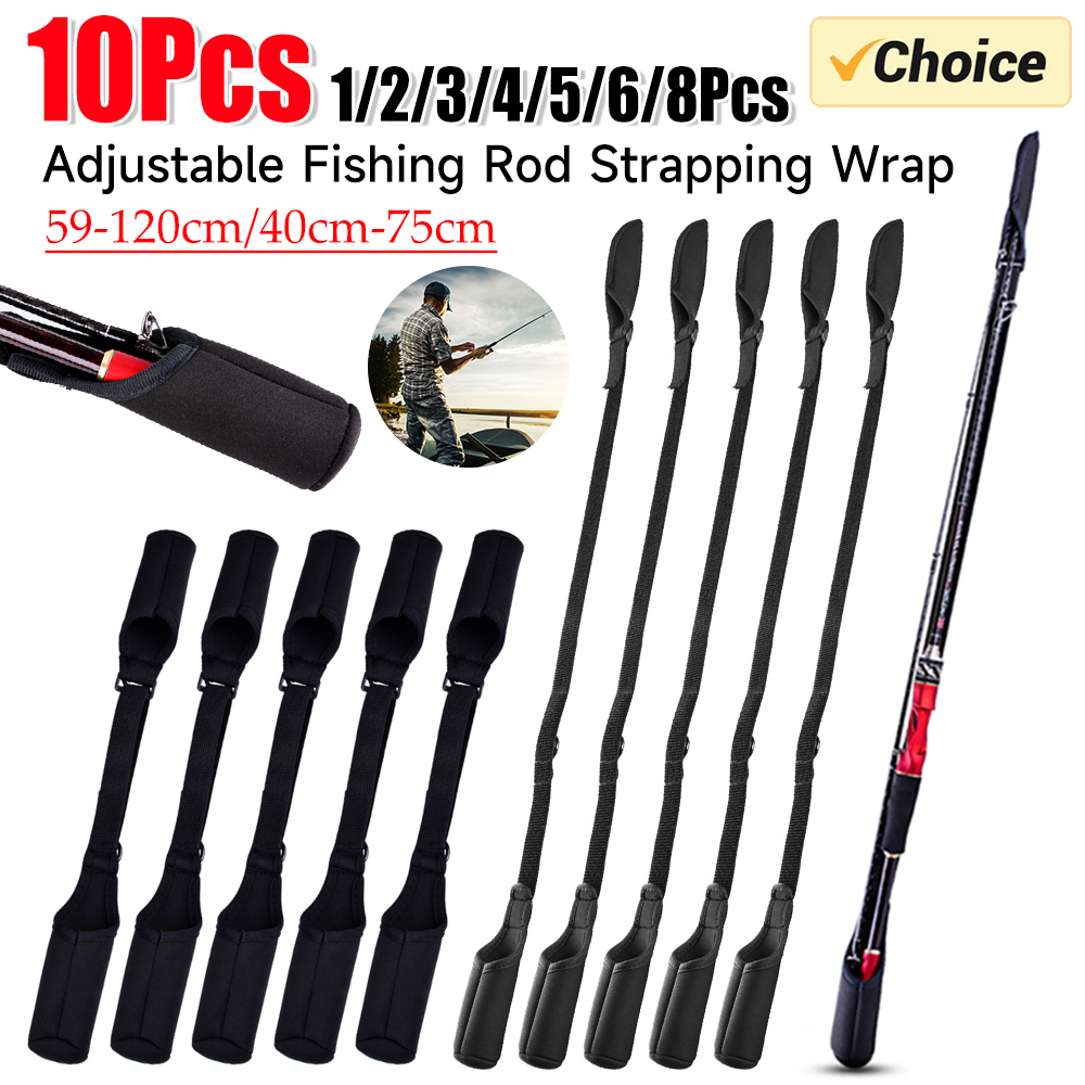 1-10PCS Fishing Rod Socks Srta - Fishing Line Box ulasan dan harga