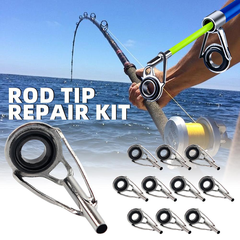 Rod Tip Repair Kit 10pcs Fishi - Fishing Line Winder ulasan dan harga