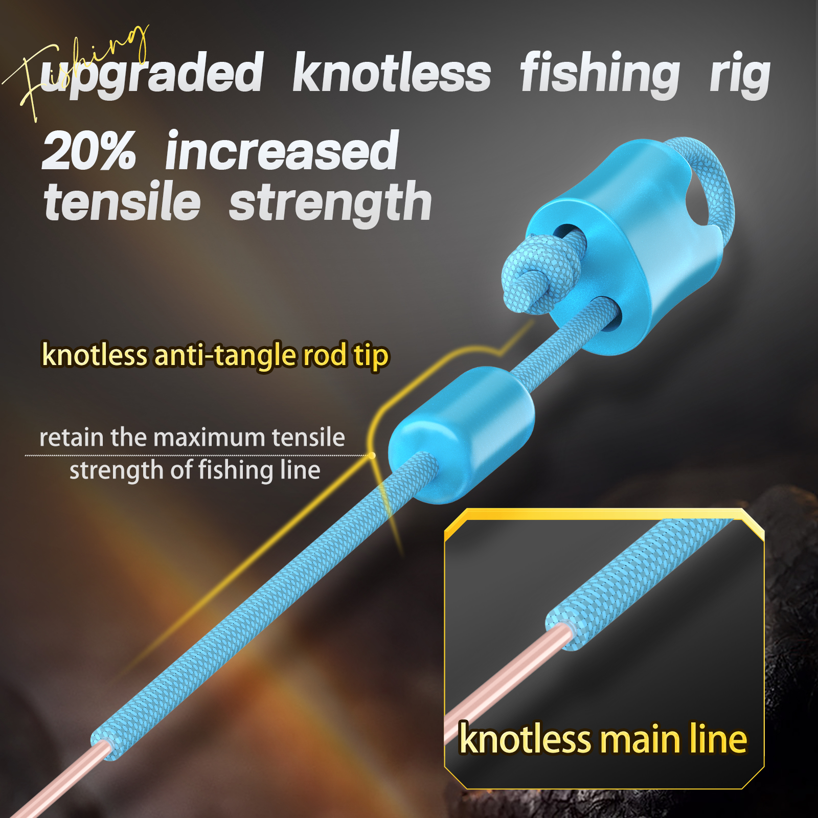 8.1m Freshwater Universal Read - Leader Line ulasan dan harga