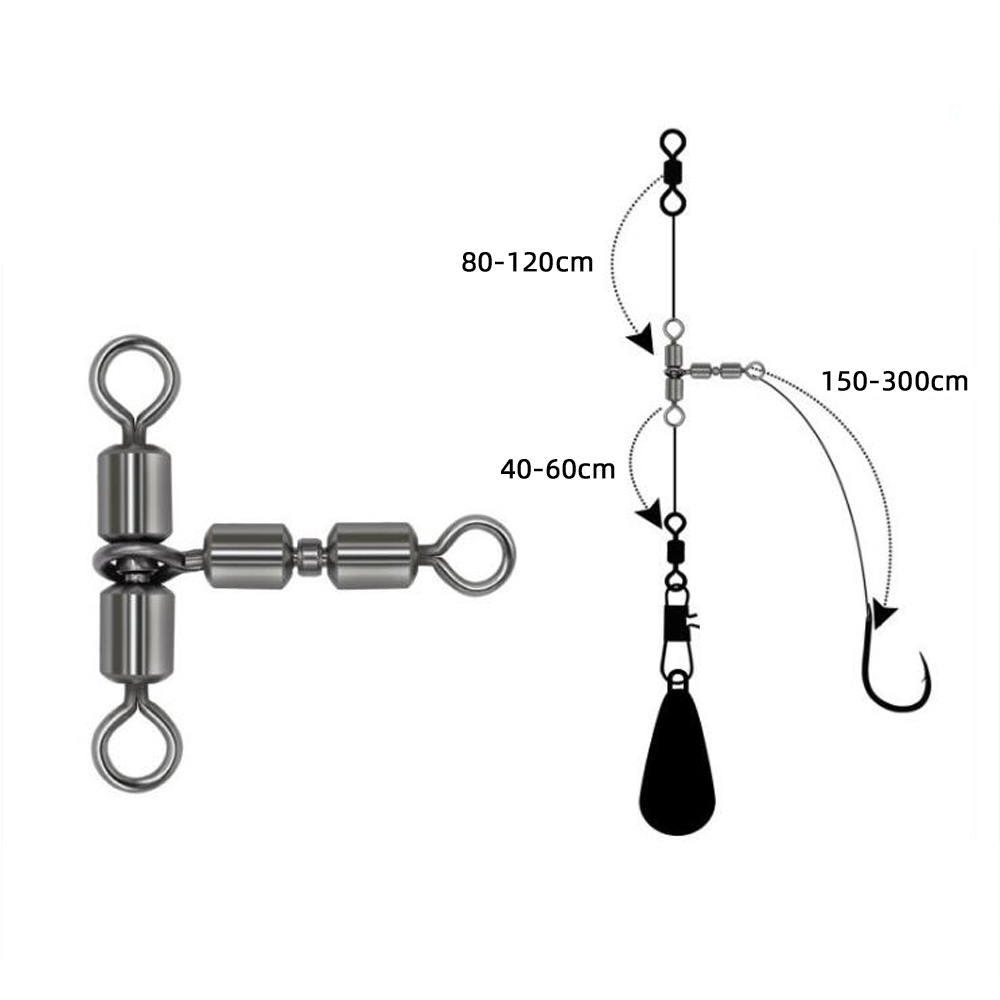 10PCS Double Fishing Rolling S - Monofilament Line ulasan dan harga