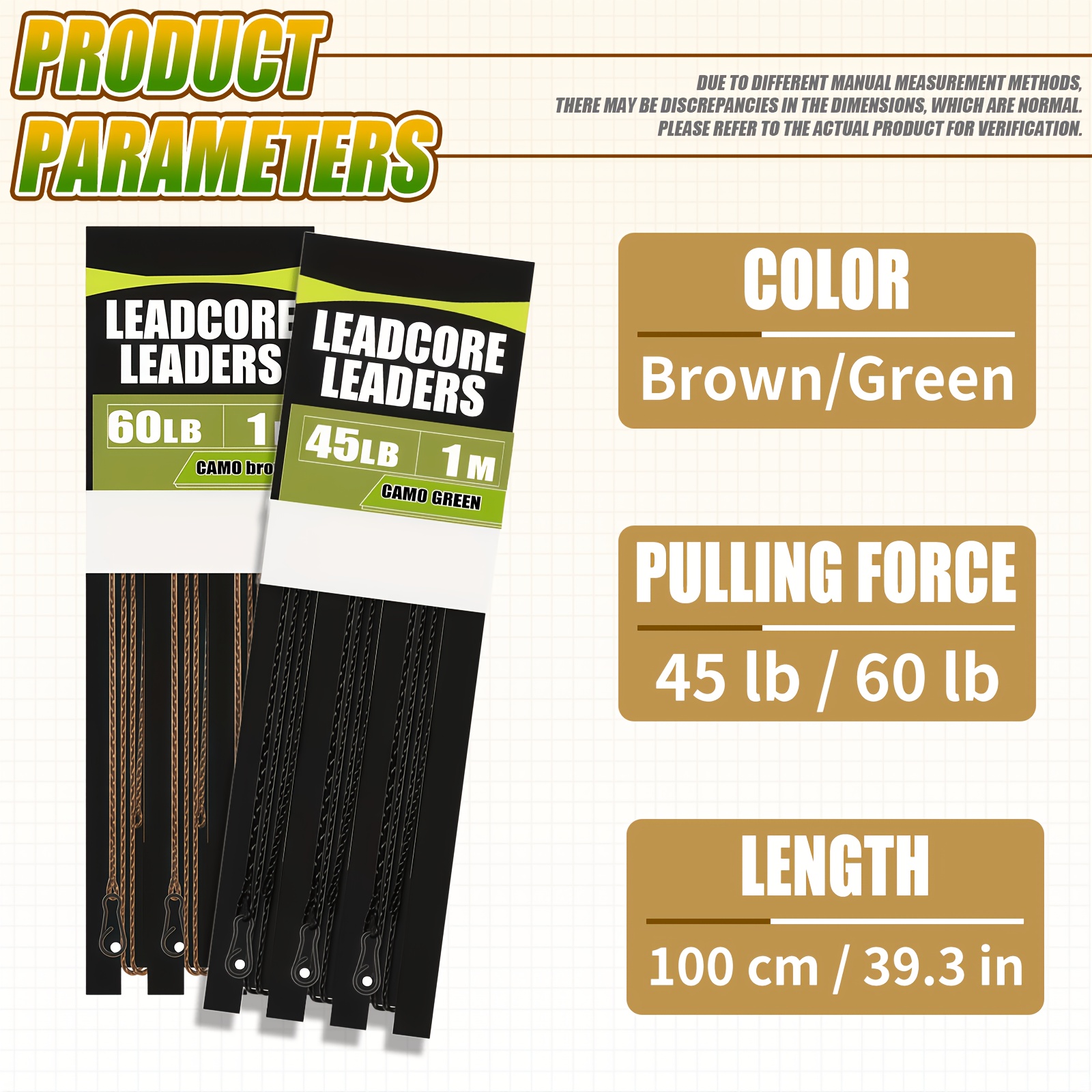 Carp Fishing Leadcore Leaders  - Leader Line ulasan dan harga
