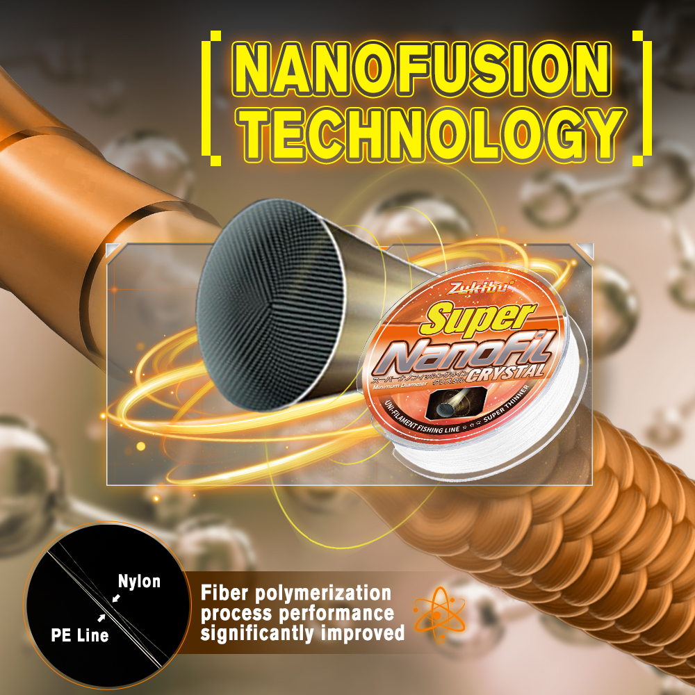 ZUKIBO New Winner Nanofil Crys - Copolymer Line ulasan dan harga