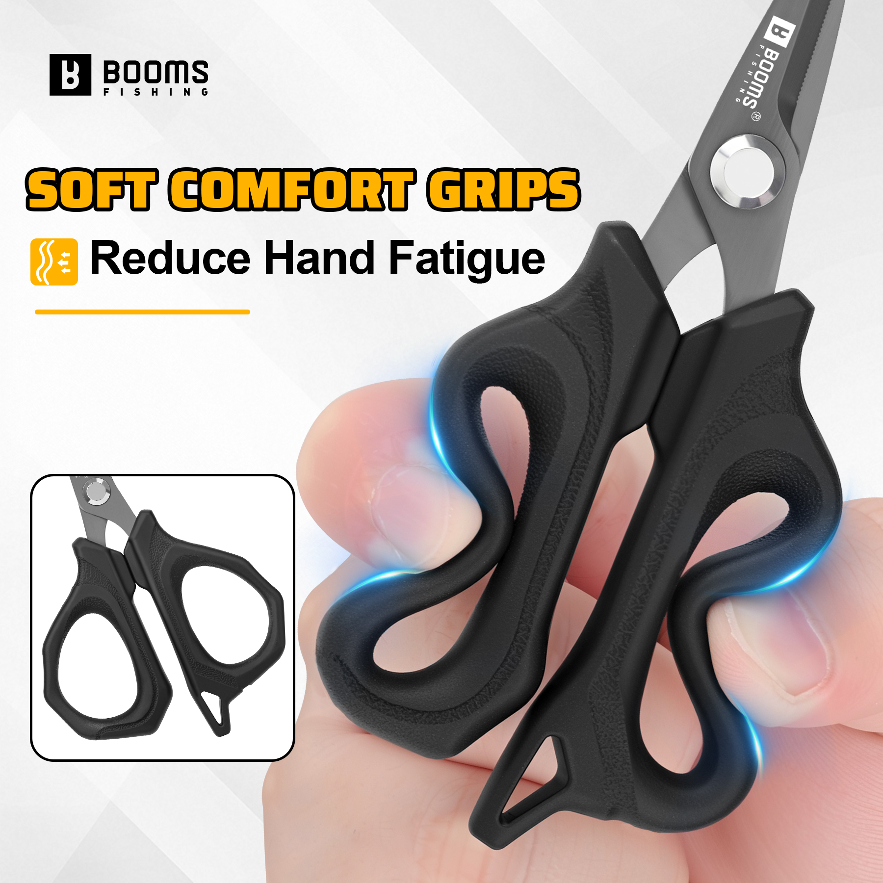 Booms Fishing S07 Stainless St - Fishing Line Cutter ulasan dan harga
