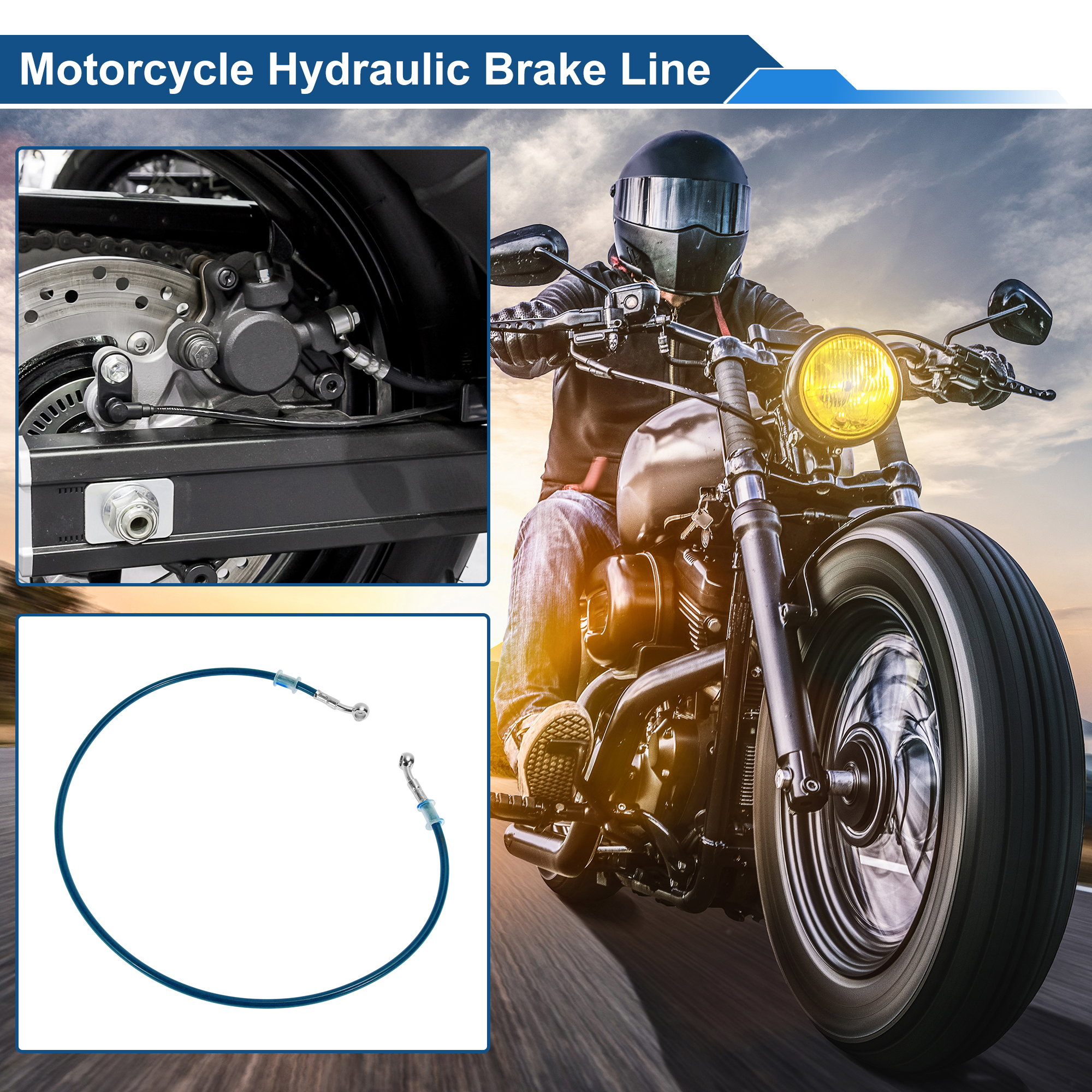 Motoforti 100cm Motorcycle Bra - Braided Line ulasan dan harga