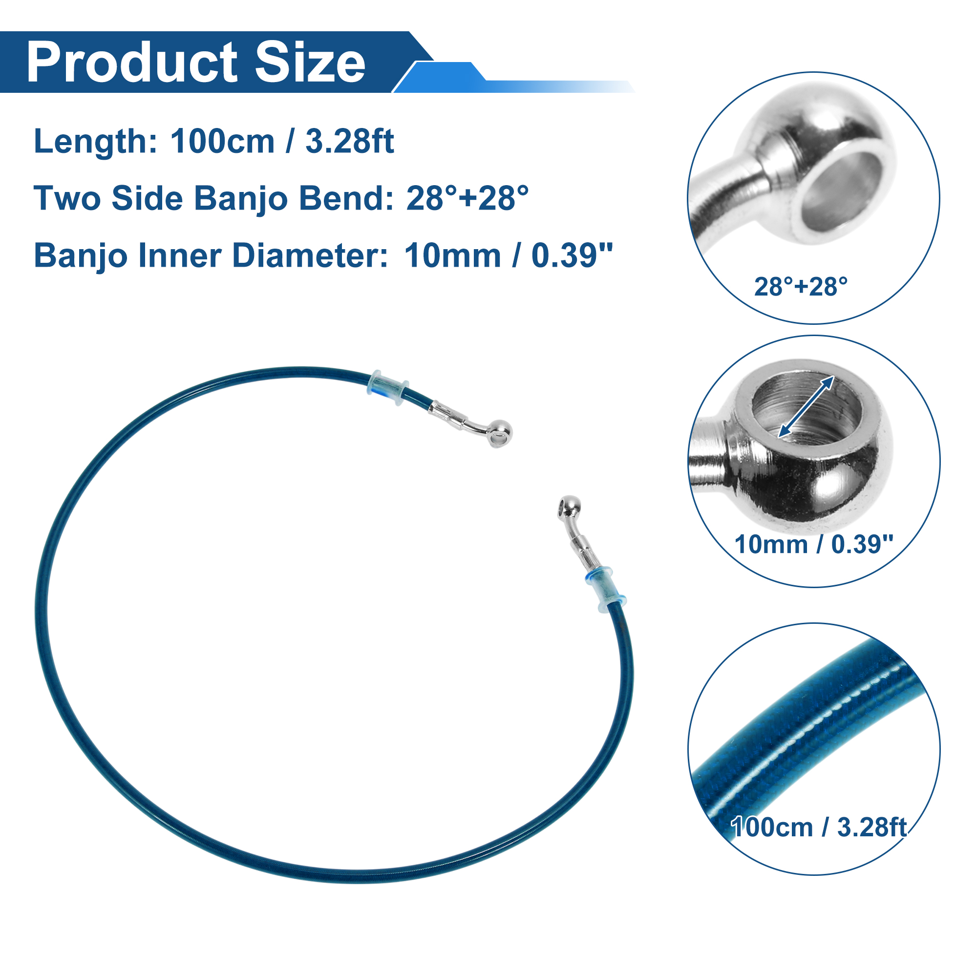 Motoforti 100cm Motorcycle Bra - Braided Line ulasan dan harga
