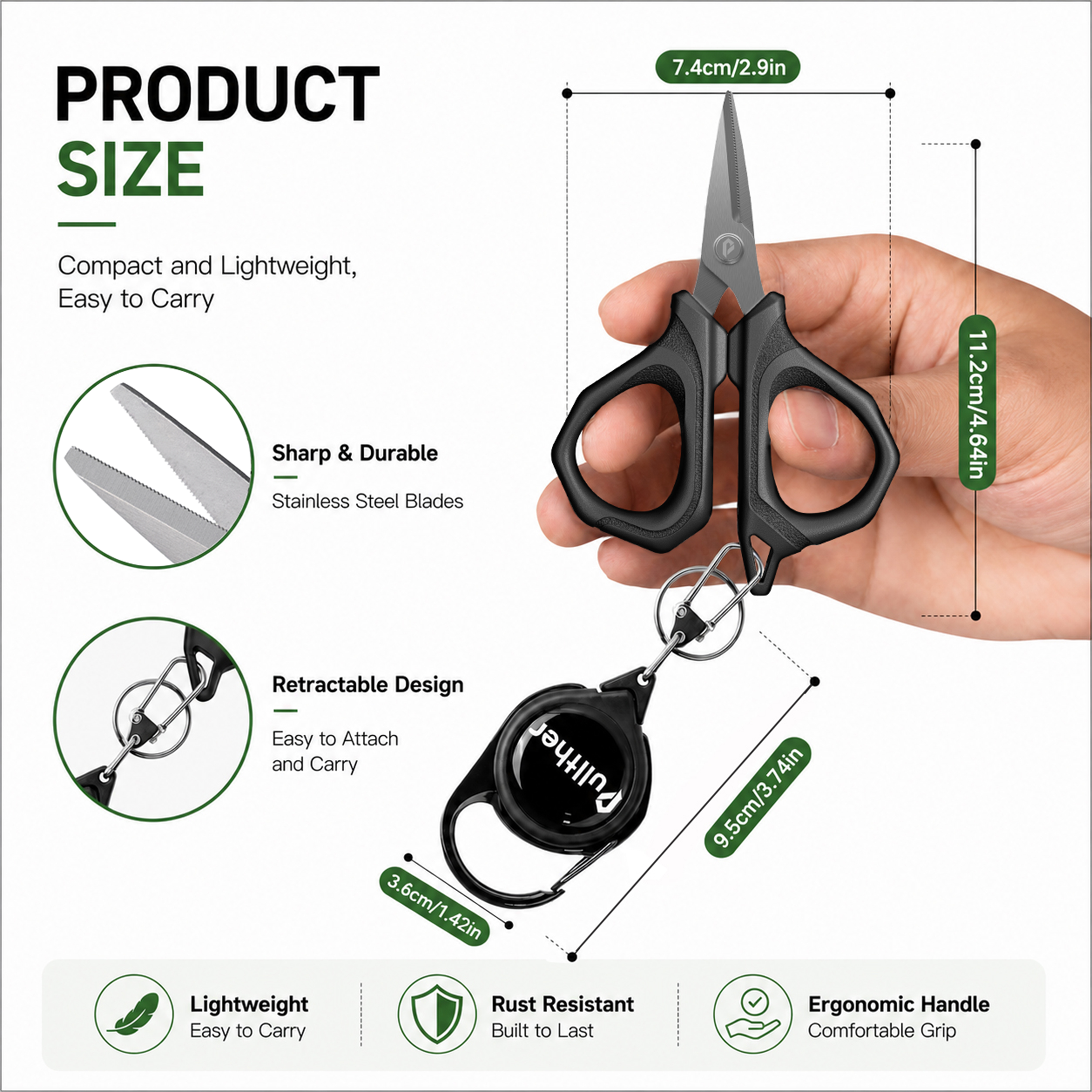 Fishing Scissors Stainless Ste - Fishing Line Cutter ulasan dan harga