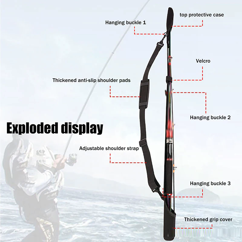 Adjustable Fishing Rod Storage - Fishing Line Spooler ulasan dan harga