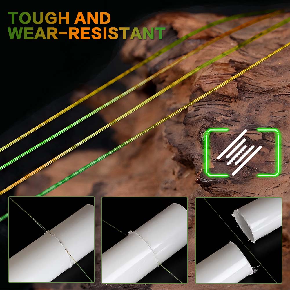 ZUKIBO 3D Speckle Line Yellow  - Copolymer Line ulasan dan harga