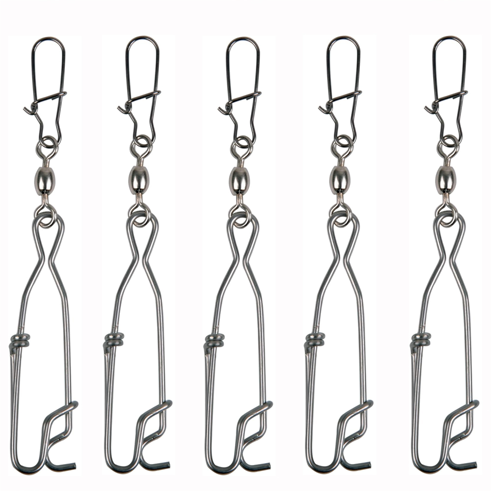 5Pcs Decoy Long Line Clips Lon - Saltwater Line ulasan dan harga